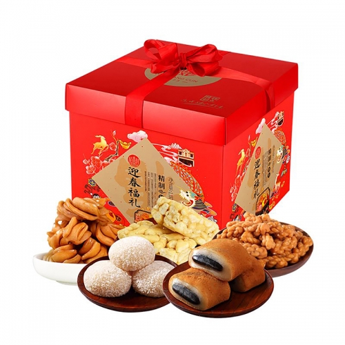稻香村迎春福礼糕点礼盒1070g