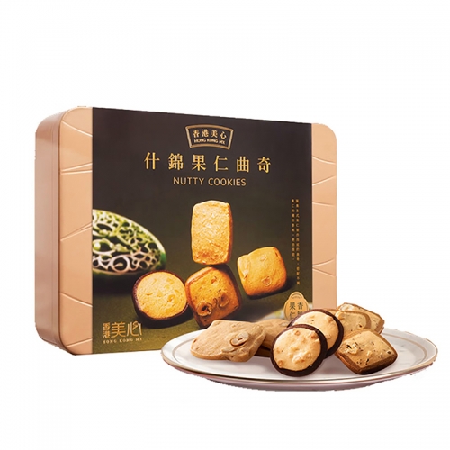 美心什锦果仁曲奇饼干礼盒252g